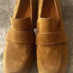 Johnston & Murphy Charlotte Loafer heels.